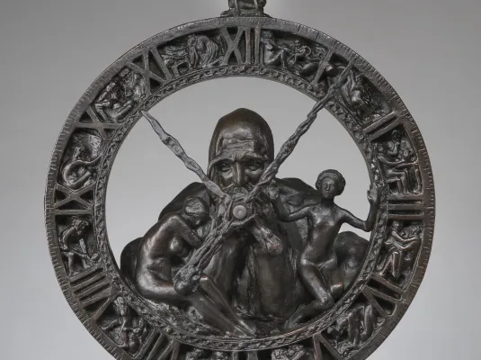 Visite Mon précieux... " la pendule au Chronos" © ©F.Pons