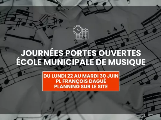 Journées portes ouvertes à l’EMML