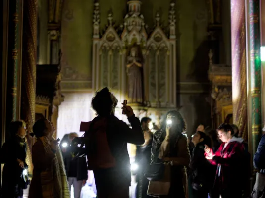 Les nocturnes toulousaines : Eglise Saint-Nicolas © Patrice Nin, Mairie de Toulouse / Toulouse Métropole