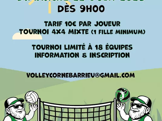 Le Green Volley du VOCA © VOCA