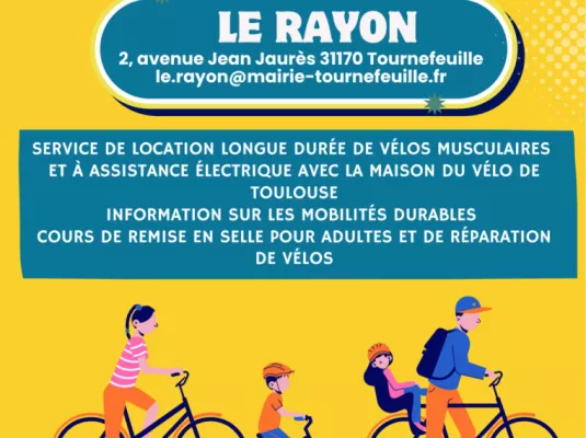 Ouverture de l’espace ressource Vélo "Le Rayon" - Samedi 13 septembre