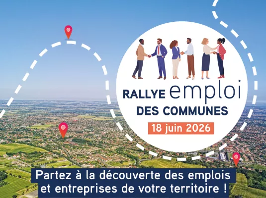 Rejoignez le rallye emploi des communes!