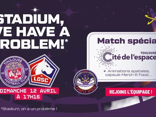 Mission Purple Space pour Téfécé-Lille