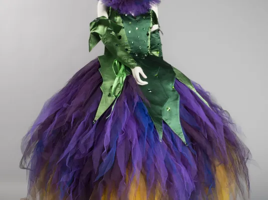 Visite Mon Précieux... "Le robe Violette de Popy Moreni" © © F.Pons