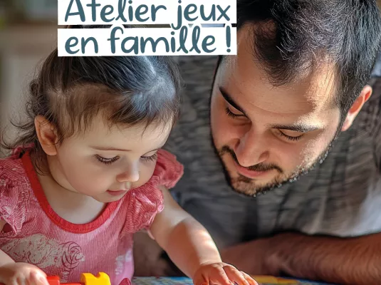 Atelier jeux en famille - Mercredi 14 mai