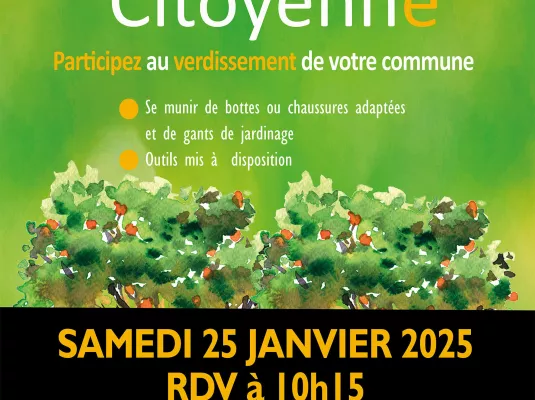 Chantier citoyen de plantation