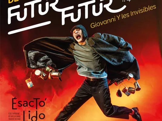 Spectacle de cirque "Giovanni Y les Invisibles" © Boris Conte