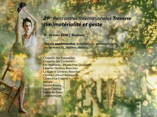 (Im)matérialité & geste. Traverse Vidéo. © ©Traverse Video