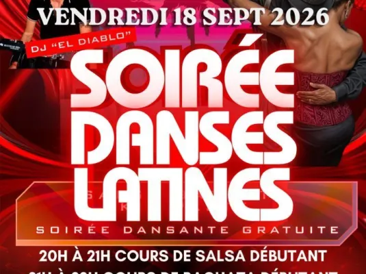 Soirée danses latines - Vendredi 18 septembre