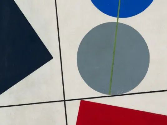 Regard sur les artistes femmes collection Centre Pompidou © Sophie_Taeuber Arp (1889-1943), Composition, 1931