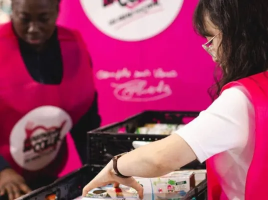 Collecte au profit des Restos du cœur