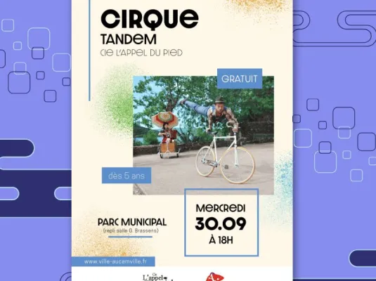 Spectacle de cirque - Tandem, par la Cie L'appel du pied