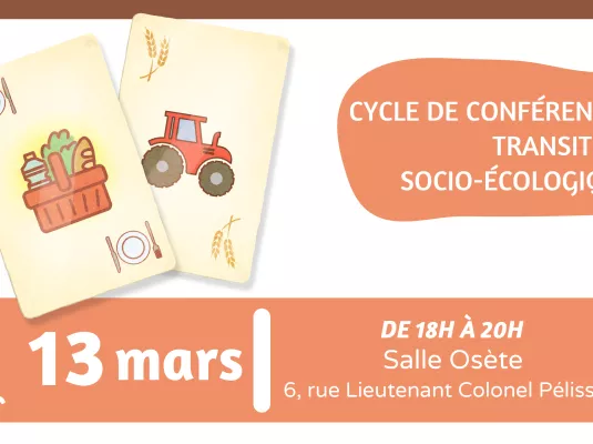 Conférence Codev : agriculture et alimentation