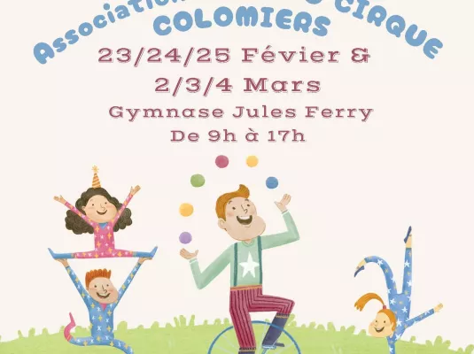 Stage de cirque durant les vacances