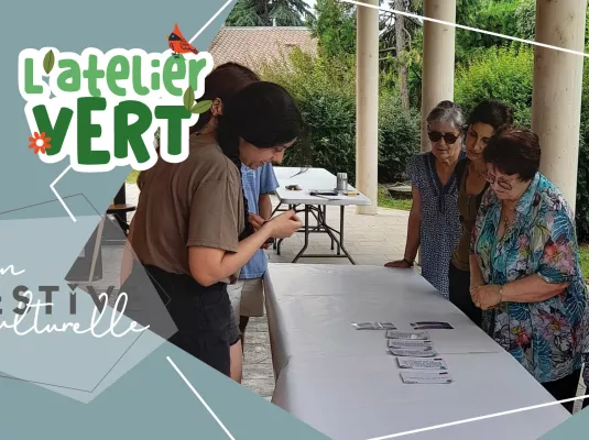 Atelier vert : fresque de la biodiversité - Samedi 6 juin