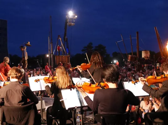 Concerts de l'OSET © P. David - Halle de La Machine