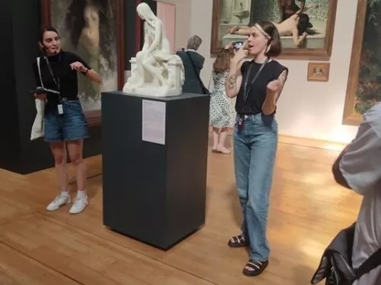 Visite en famille en LSF (dès 7 ans) © mairie de Toulouse