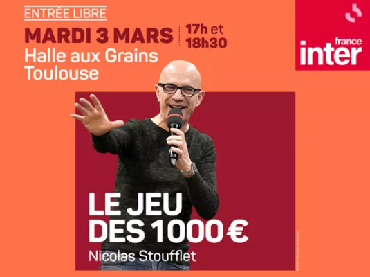 Le Jeu des 1000€ © France Inter - Radio France