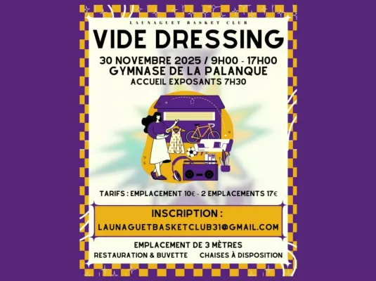 Vide dressing – Basket club