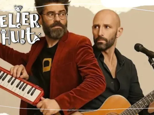 Atelier du Huit - Concert duo CHANSON SOUDAINE