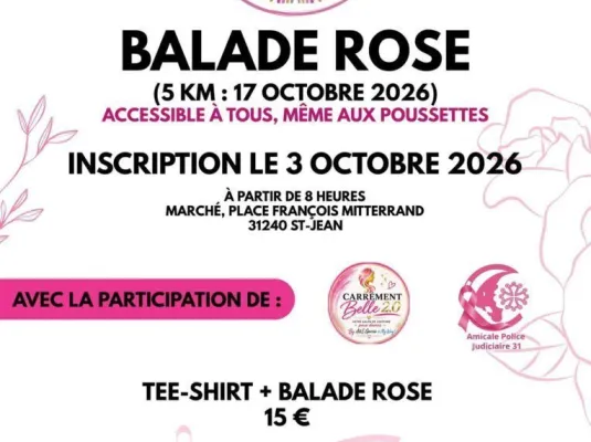 Balade rose