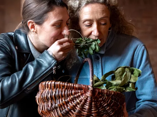 Visite sensorielle : vivre le Moyen Âge par les sens © Alexandre Ollier