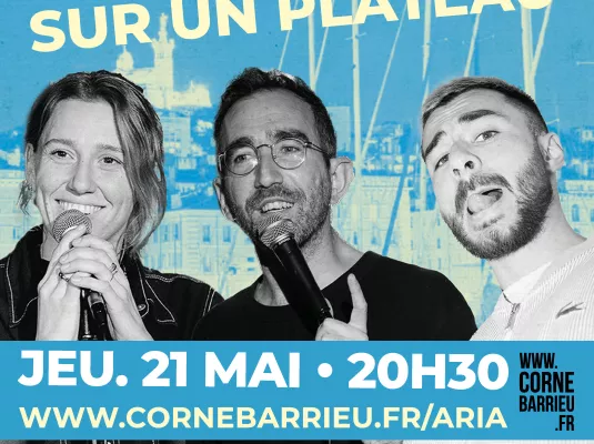 Marseille sur un plateau © Bonne nouvelle Comedy Club