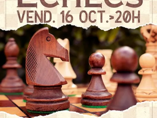 Atelier du Huit - Soirée Échecs
