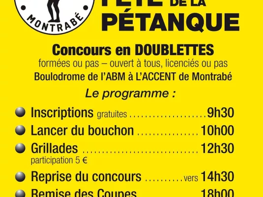 FÊTE DE LA PÉTANQUE