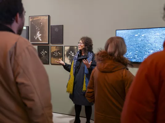 Visite avec l'artiste © © Léo Itarte, Mairie de Toulouse