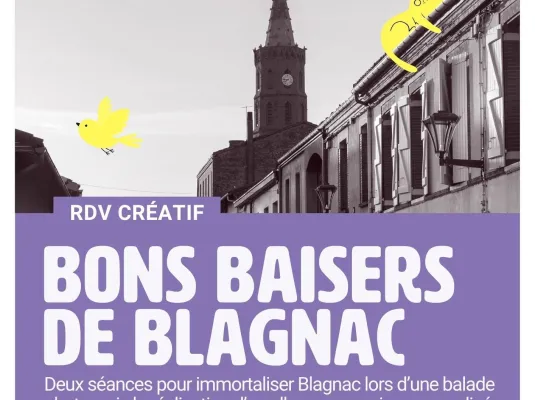 Ateliers créatifs "Bons baisers de Blagnac" - Samedi 10 octobre