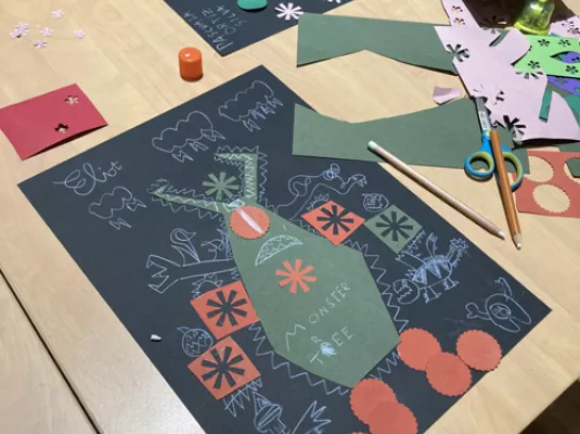 Atelier Parents - Enfants (dès 3 ans) © musée des Augustins