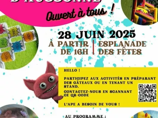 Grande Kermesse des Écoles : © APE Aussonne