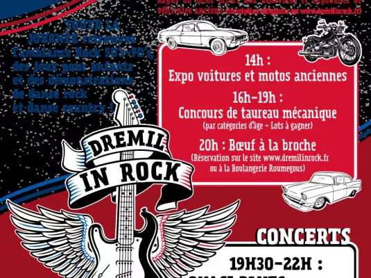 Concert : "Drémil In Rock" - Samedi 13 juillet