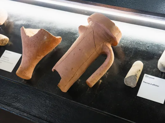 Exposition "Les vestiges de la villa gallo-romaine"