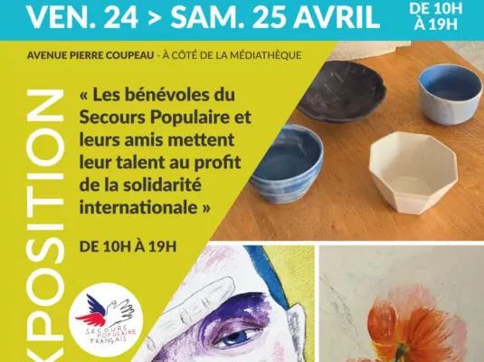 Quand la solidarité devient art - Les 24 et 25 avril