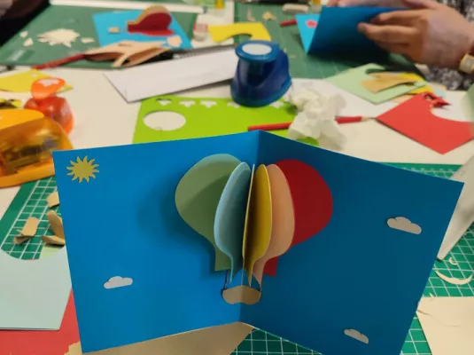 Réalisation de cartes pop-up