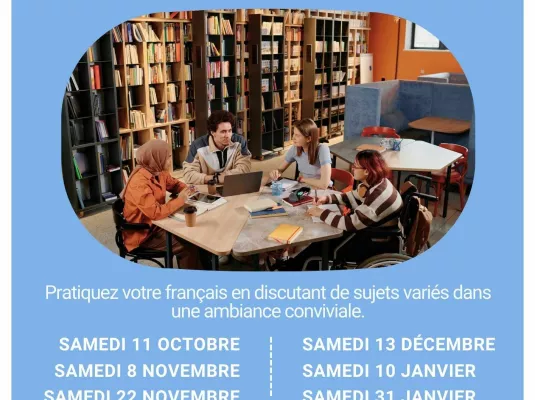 Atelier de conversation - Samedi 10 janvier