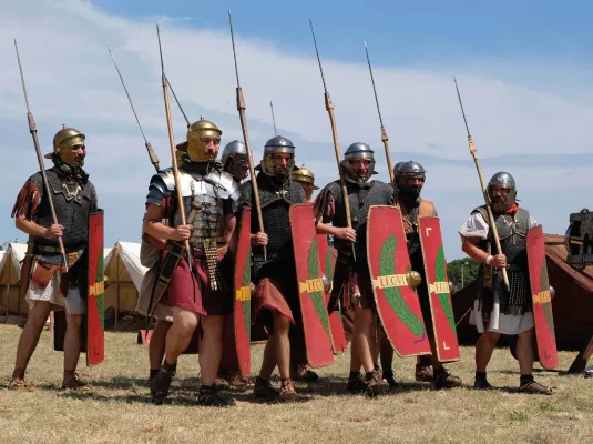 Des légionnaires romains au musée !