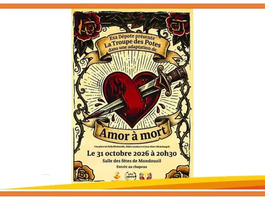 Soirée théâtre à Mondouzil - Samedi 31 octobre