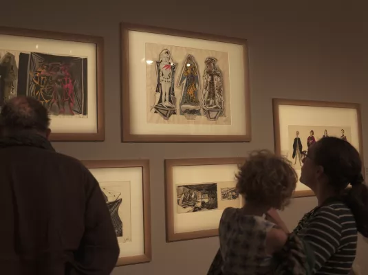 Visite focus: "Henri-Georges Adam, décors et costumes"