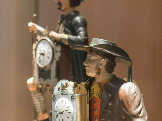 Ces horloges qui n'en ont pas l'air! © @muséepauldupuy