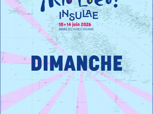 FESTIVAL RIO LOCO : DIMANCHE © Visuels tirés de l'affiche créée par Ruliano Des Bois