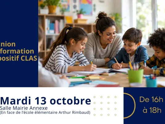 Réunion d’information : Dispositif CLAS