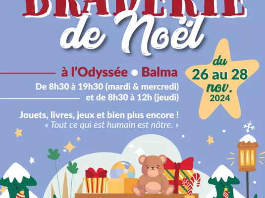 Braderie de Noël - Du 26 au 28 novembre