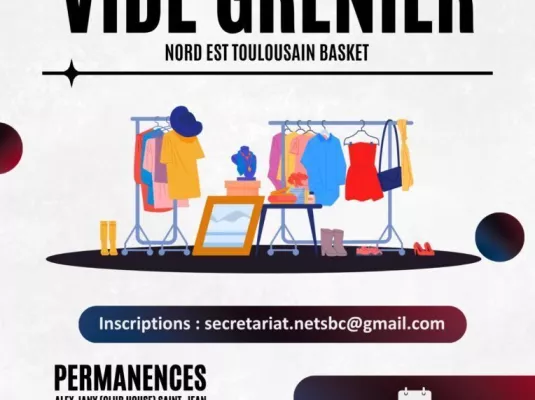 Vide-grenier Nord Est Toulousain Basket