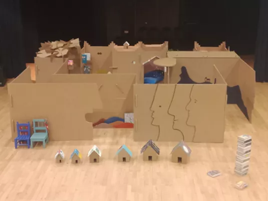 Le labyrinthe © Libre de droits