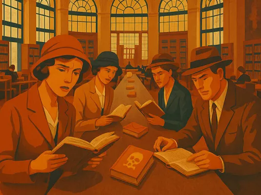 La menace des livres contaminés