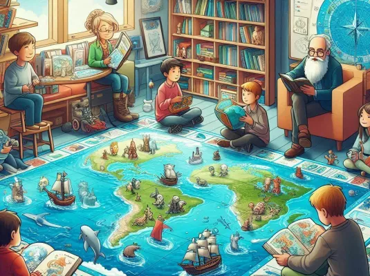 Séance jeux encadrée : MERS & OCÉANS