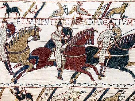 À la loupe : la tapisserie de Bayeux © Tapisserie_Bayeux_Musée_Normandie